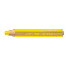 [880/205] STABILO Crayon WOODY 3 en 1 Extra large jaune permanent primaire