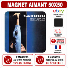 Magnet michel sardou - michel, bercy