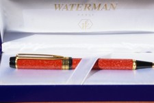 Mythique stylo bille Waterman MAN 100 PATRICIAN rouge corail