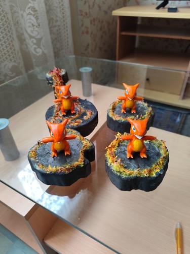 Figurine pokémon dracaufeu - figurine,