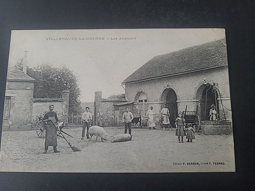 Superbe cpa villenauxe la - cpa, ,villenauxe