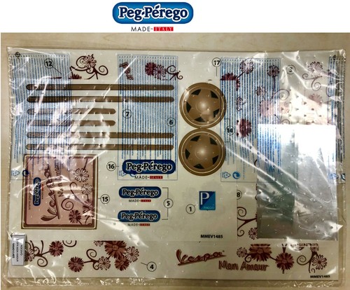 Peg perego autocollants vespa - autocollants,