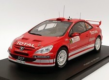Autoart 1/18 - 80455 - Peugeot 307 WRC 2004 #5 Monte Carlo Gronholm / Rautiainen