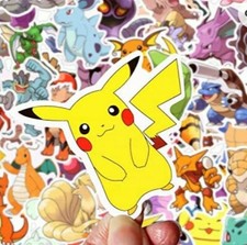 100 Autocollants Pokemon