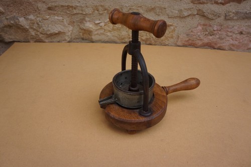 Ancien rare pressoir à - rare,
