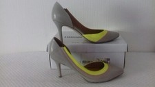 Escarpins cuir multicolore gris/beige/jaune P/40"3.Suisses"