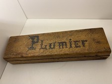 Ancien Plumier En Bois