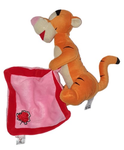 Doudou peluche tigrou mouchoir - peluche,