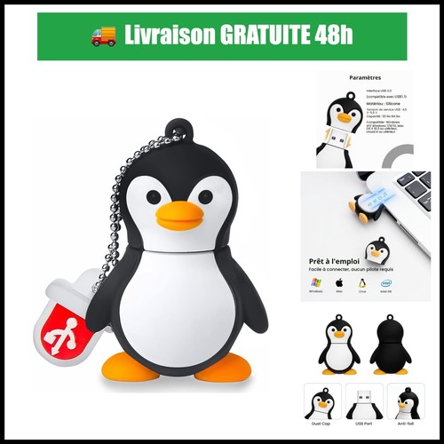Clé usb pingouin - 64,