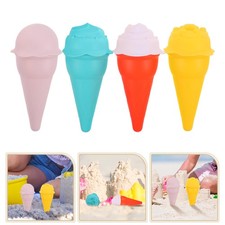 4 Pcs Jouets Plage Enfants Moules Glaces Jeux De Plein Air Simulée