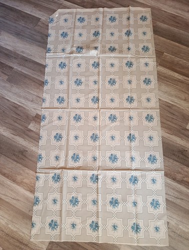 Coupon tissu style toile - tissu,
