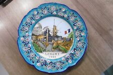 Ancienne assiette en émaux de