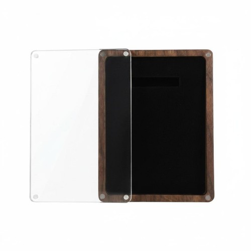 Coffret médailles bois - à, en