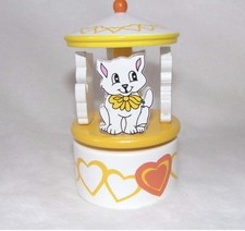 Boite à musique manège chats