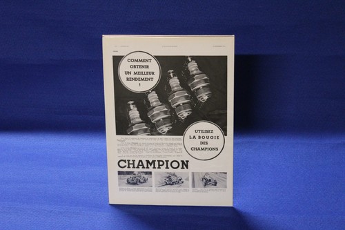 Champion 1934 affiche - champion,