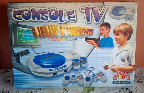 Console bos 2800 famiclone - tv,