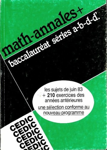 Math annales baccalauréat - math-annales,