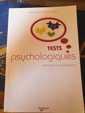 Les tests psychologiques d'aptitude et de personnalit... | Livre | état  bon