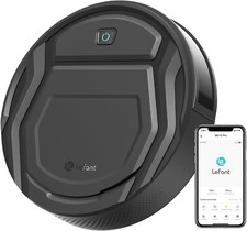 Lefant Aspirateur Robot M210P Mince Silencieux WiFi Alexa 6 Modes Auto-Charge 12