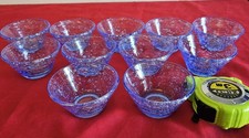 11 RAMEQUINS EN VERRE BULLE DE