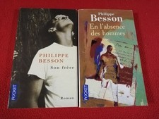 Lot de 2 romans de Philippe