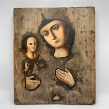 Ancienne icône russe Vierge