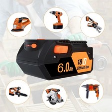 Batterie pour outil  RIDGID - 18V - 6.0AH - R840087 R840085 L1815R L1850R L1830R