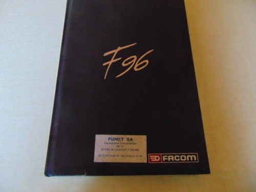Ancien catalogue facom - catalogue, f96