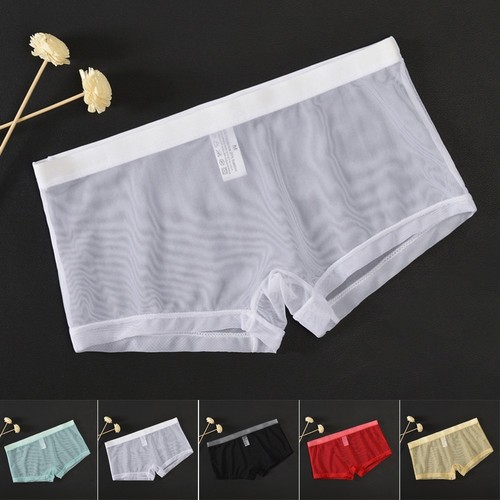 Boxer homme élégant maille