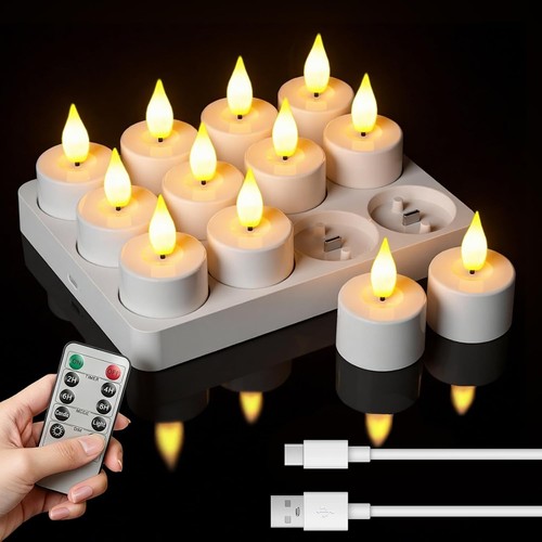 Bougies led rechargeables - bougies,