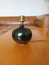 Lampe céramique signée