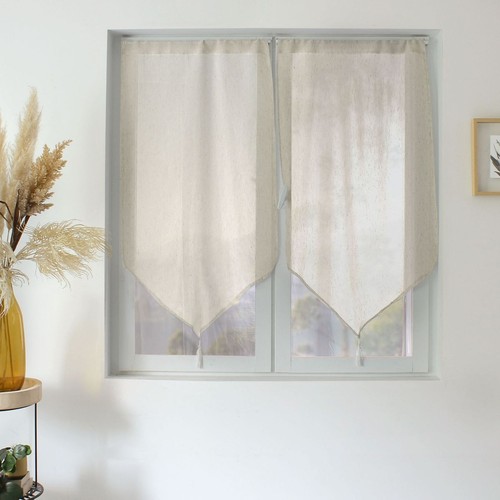 Paire voilages pointes - de,