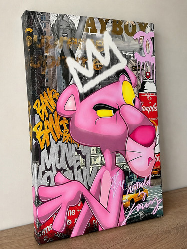 Tableau pink panther street - tableau,