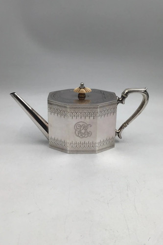 Théière argent sterling - en,