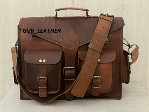 Homme cuir sacoche portable - pc,