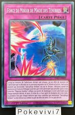 Carte YU-GI-OH! FORCE DE MIROIR DE MAGIE DES TENEBRES INFO-FR069 SR NEUF