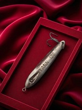 Vintage accessoire de pêche ancienne cuillère mer neuf old stock collection