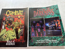 Lot 2 Livre Jeux De Role Anglais Cities Of  Darkness Et Combat World Of Darkness
