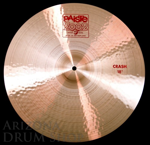 Paiste 2002 crash - paiste, 18"