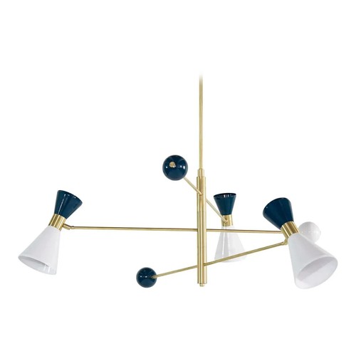 Lustre laiton léger - lustre, en