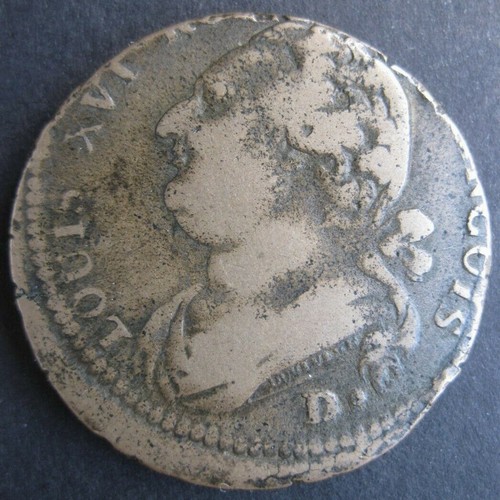 Deniers 1792 dijon louis - 12,