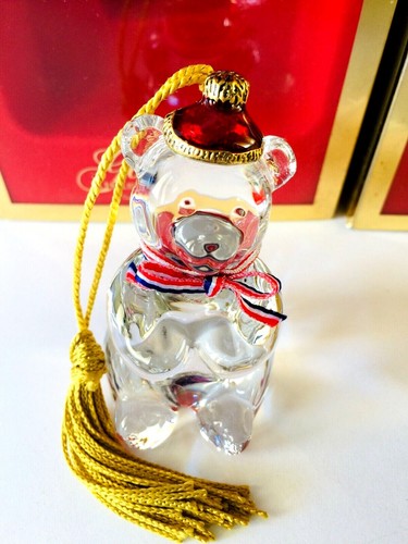 Gorham crystal ornaments - gorham,