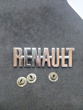 Renault insigne emblème logo sigle monogramme badge carrosserie 