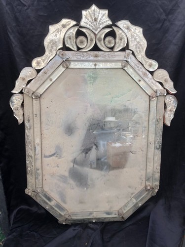 Ancien miroir venitien - ancien, a
