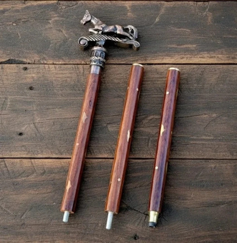 Bâton marche homme - homme, vintage
