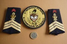 PAIRE DE FOURREAUX 6éme REGIMENT GENIE + ECUSSON