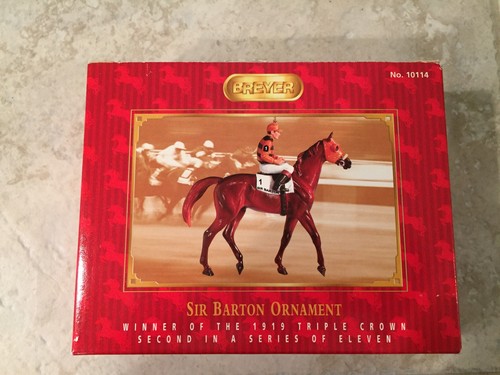 Breyer sir barton christmas - sir,