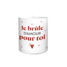 Bougie Fantaisie Je t'aime -