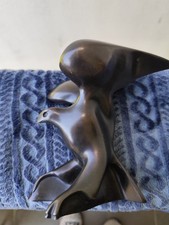 Sculpture oiseau aigle métal