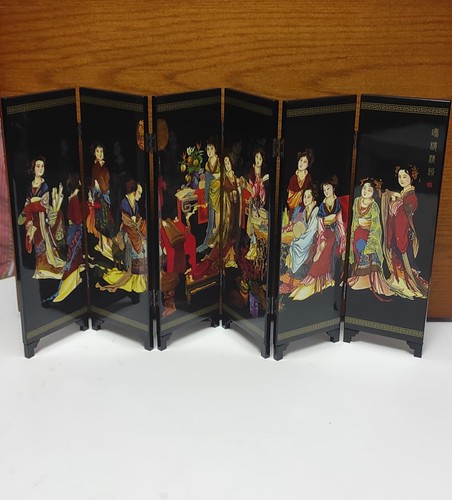 Mini paravent chinois volets - paravent,